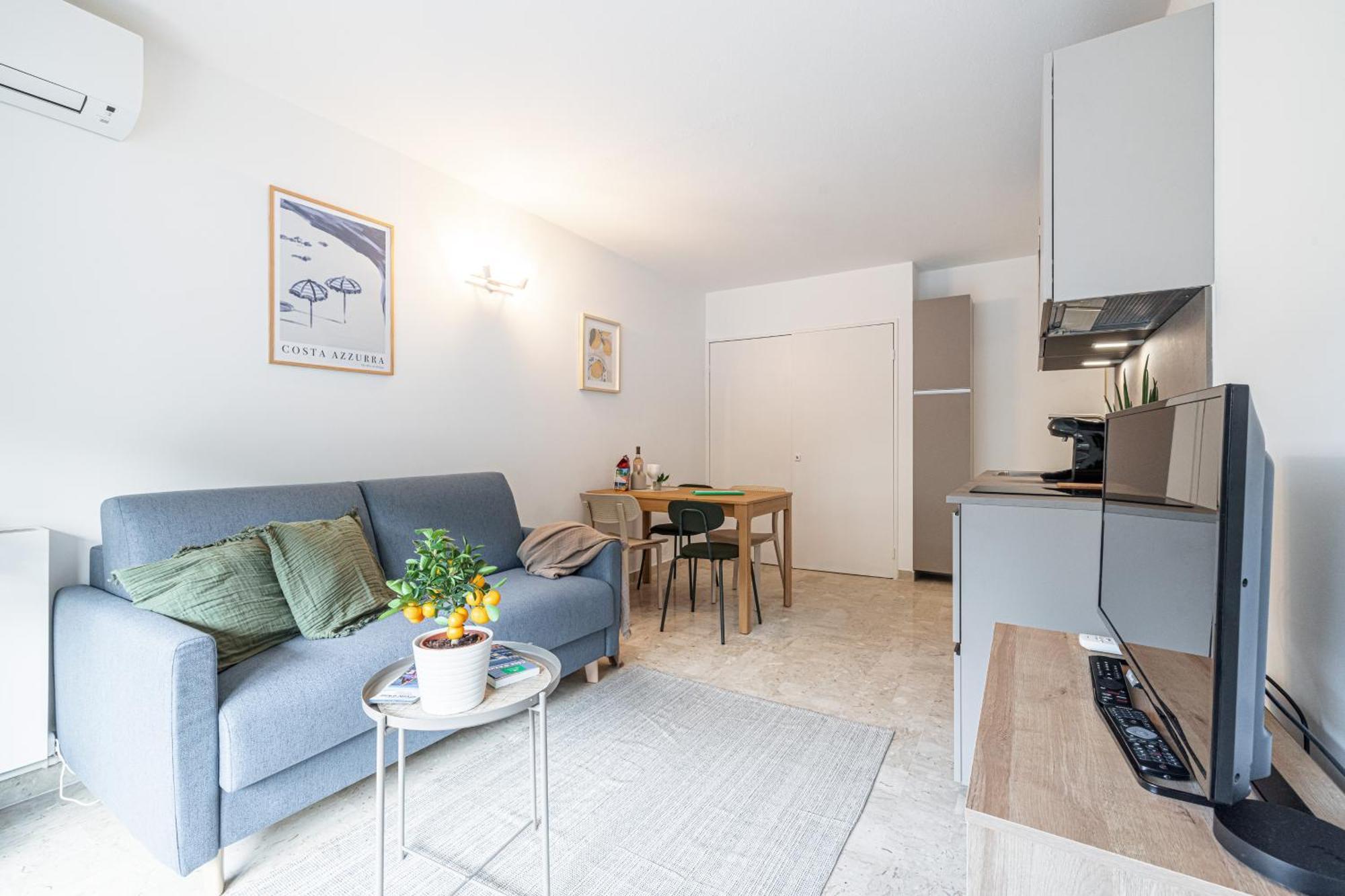 Appartement 2P Renove Avec Terrasse Au Port De ניס מראה חיצוני תמונה