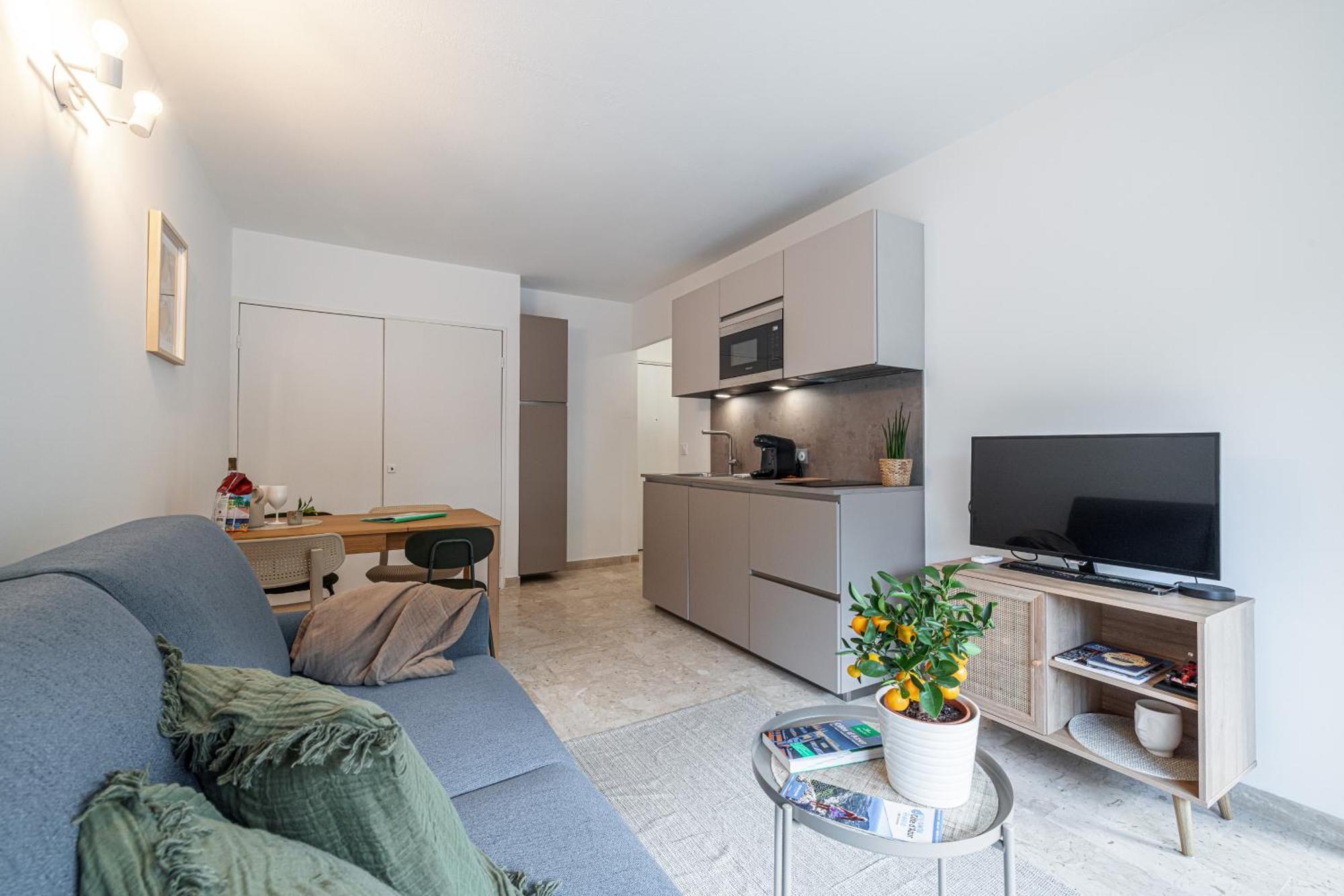 Appartement 2P Renove Avec Terrasse Au Port De ניס מראה חיצוני תמונה
