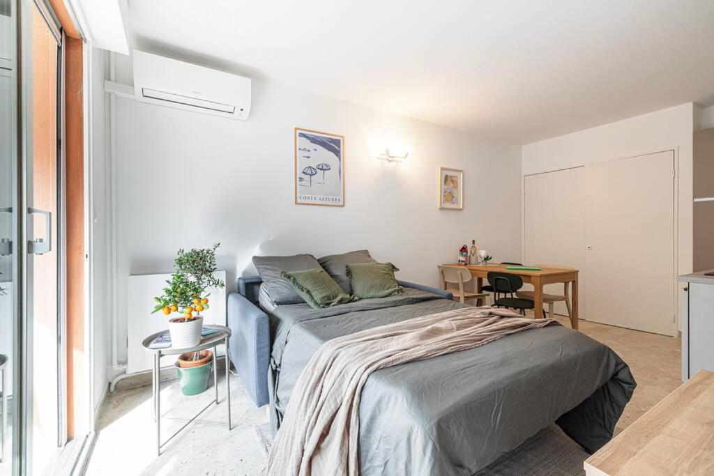 Appartement 2P Renove Avec Terrasse Au Port De ניס מראה חיצוני תמונה